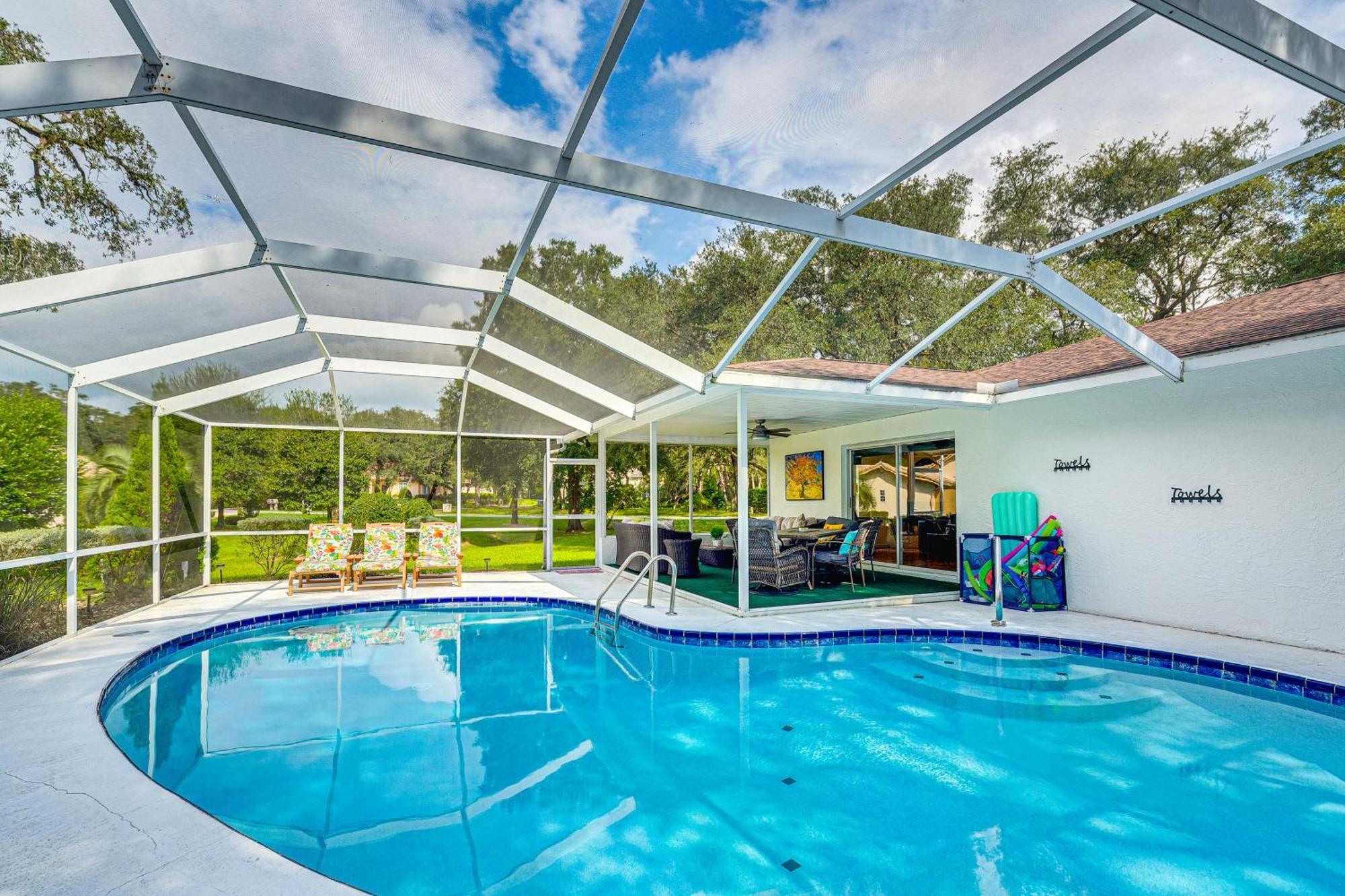 Spacious Citrus Hills Home With Pool And Game Room! Hernando ภายนอก รูปภาพ